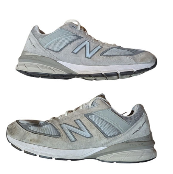 New Balance 990 V5 Gray Castlerock Men\'s Size 15 USA Running Sneakers Shoes main image 7